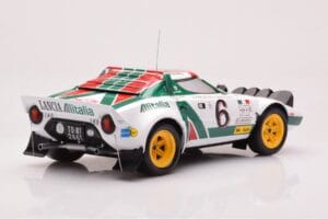 Lancia Stratos HF #6 B. Waldegård / H. Thorszelius Rally Monte Carlo 1976 IXO 1:18 18RMC162B Métal Moulé — image 2 sur 6