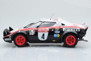 Lancia Stratos Pirelli #4 M. Alen / I. Kivimaki Winners Rally Sanremo 1978 Minichamps 1:18 155781704 Métal Moulé — image 3 sur 6