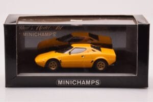 Lancia Stratos Jaune Minichamps 1:43 430125020 Métal Moulé — image 4 sur 4