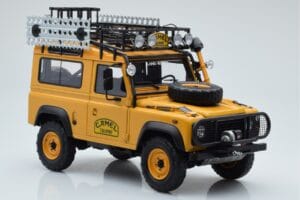 Land Rover Defender 90 Camel Trophy Borneo 1985 Almost Real 1:18 810213 Métal Moulé — image 6 sur 8