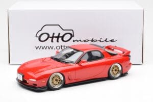 Mazda RX-7 FD Khyzyl Saleem Rouge Otto 1:18 OT1062 Résine — image 6 sur 6