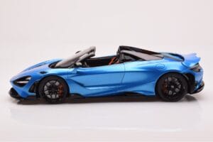 McLaren 765LT Spider Bleu GT Spirit 1:18 GT886 Résine — image 3 sur 6