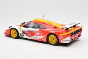 McLaren F1 GTR #40 J. O'Rourke / M. Sugden / P. Auberlein EMI 24 Hours of Le Mans 1996 UT Models 1:18 39820 Métal Moulé — image 5 sur 6