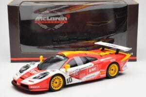 McLaren F1 GTR #40 J. O'Rourke / M. Sugden / P. Auberlein EMI 24 Hours of Le Mans 1996 UT Models 1:18 39820 Métal Moulé — image 6 sur 6