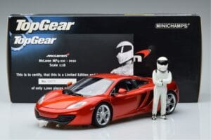 McLaren MP4-12C Avec Figurine Stig Top Gear Minichamps 1:18 519101330 Métal Moulé — image 7 sur 7