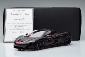 McLaren P1 Noir Mat AUTOart 1:18 76027 Métal Moulé — image 9 sur 9