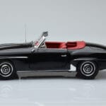 Mercedes 190 SL W121 Cabriolet Noir Minichamps 1:18 - image 4 of 8