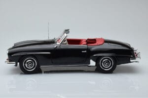 Mercedes 190 SL W121 Cabriolet Noir Minichamps 1:18 100037030 Métal Moulé — image 4 sur 8