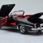 Mercedes 190 SL W121 Cabriolet Noir Minichamps 1:18 - image 7 of 8
