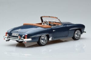 Mercedes 190 SL W121 Roadster Bleu Norev 1:18 B66040625 Métal Moulé — image 3 sur 8