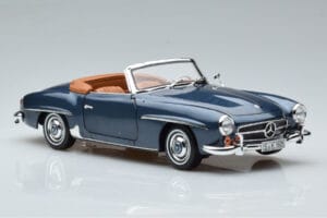 Mercedes 190 SL W121 Roadster Bleu Norev 1:18 B66040625 Métal Moulé — image 6 sur 8