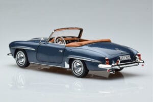Mercedes 190 SL W121 Roadster Bleu Norev 1:18 B66040625 Métal Moulé — image 7 sur 8