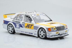 Mercedes 190E 2.5-16 W201 EVO 1 Jet #16 F. Biela Team Ms-Jet Racing DTM 1990 Minichamps 1:18 155903616 Métal Moulé — image 4 sur 6