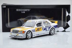 Mercedes 190E 2.5-16 W201 EVO 1 Jet #16 F. Biela Team Ms-Jet Racing DTM 1990 Minichamps 1:18 155903616 Métal Moulé — image 6 sur 6