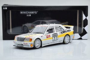 Mercedes 190E 2.5-16 W201 EVO 1 Karcher #77 F. Kreutzpointer Team AMG-Mercedes DTM 1990 Minichamps 1:18 155903677 Métal Moulé — image 6 sur 6