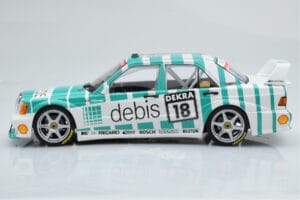 Mercedes 190E 2.5-16 W201 EVO 2 Debis #18 F. Giroix Team Zackspeed DTM 1991 Minichamps 1:18 155913618 Métal Moulé — image 3 sur 6