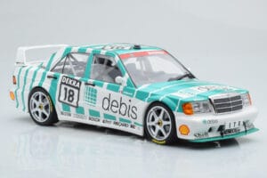 Mercedes 190E 2.5-16 W201 EVO 2 Debis #18 F. Giroix Team Zackspeed DTM 1991 Minichamps 1:18 155913618 Métal Moulé — image 4 sur 6