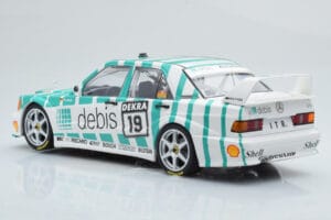 Mercedes 190E 2.5-16 W201 EVO 2 Debis #19 R. Asch Team Zackspeed DTM 1991 Minichamps 1:18 155913619 Métal Moulé — image 5 sur 6