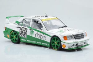 Mercedes 190E 2.5-16 W201 EVO 2 Debis #88 B. Schneider Team Zackspeed DTM 1991 Minichamps 1:18 155913688 Métal Moulé — image 4 sur 6