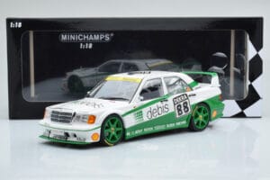 Mercedes 190E 2.5-16 W201 EVO 2 Debis #88 B. Schneider Team Zackspeed DTM 1991 Minichamps 1:18 155913688 Métal Moulé — image 6 sur 6