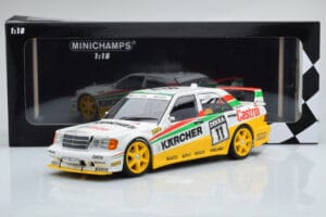 Mercedes 190E 2.5-16 W201 EVO 2 Karcher #11 J. Laffite Team Maas-Schons DTM 1992 Minichamps 1:18 155923611 Métal Moulé — image 6 sur 6