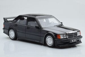 Mercedes 190E W201 2.5-16 Evo I Noir Otto 1:18 OT151 Résine — image 4 sur 6