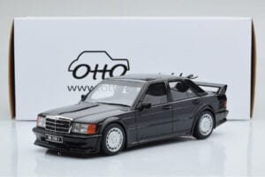 Mercedes 190E W201 2.5-16 Evo I Noir Otto 1:18 OT151 Résine — image 6 sur 6