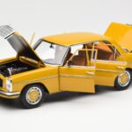 Mercedes 200/8 W115 Sahara Jaune Norev 1:18 183771 - image 2 of 8