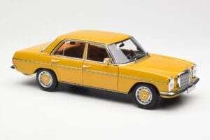 Mercedes 200/8 W115 Sahara Jaune Norev 1:18 183771 Métal Moulé — image 6 sur 8