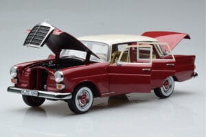 Mercedes 200 W110 Rouge Norev 1:18 183706 Métal Moulé — image 2 sur 7