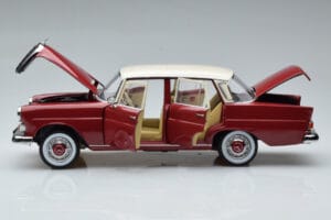 Mercedes 200 W110 Rouge Norev 1:18 183706 Métal Moulé — image 4 sur 7