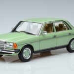 Mercedes 200 W123 Vert Norev 1:18 183796 Métal Moulé
