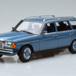 Mercedes 200T S123 Bleu Norev 1:18
