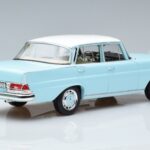 Mercedes 220 S W111 Bleu Norev 1:18 183920 Métal Moulé - image 3 of 7