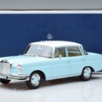 Mercedes 220 S W111 Bleu Norev 1:18 183920 Métal Moulé - image 7 of 7