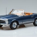 Mercedes 230 SL W113 Pagoda Bleu Édition Limitée Norev 1:18 183767 Métal Moulé