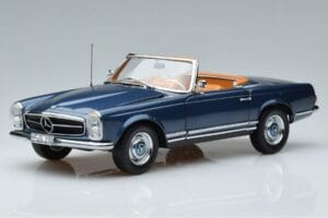 Mercedes 230 SL W113 Pagoda Bleu Édition Limitée Norev 1:18 183767 Métal Moulé