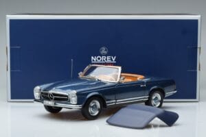 Mercedes 230 SL W113 Pagoda Bleu Édition Limitée Norev 1:18 183767 Métal Moulé — image 8 sur 8