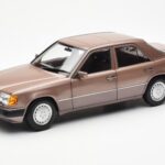 Mercedes 230E W124 Rosewood Metallic Édition Concessionnaire Norev 1:18 B66040697