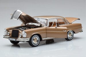 Mercedes 250 SE Coupe W111 Or Métallisé Norev 1:18 183759 Métal Moulé — image 2 sur 7