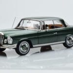 Mercedes 250 SE Coupe W111 Vert Métallique Édition Limitée Norev 1:18 183764 Métal Moulé