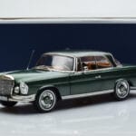 Mercedes 250 SE Coupe W111 Vert Métallique Édition Limitée Norev 1:18 183764 Métal Moulé - image 7 of 7