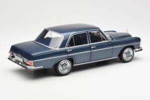 Mercedes 280 SE W108 Bleu Foncé Métallisé Norev 1:18 183534 Métal Moulé — image 3 sur 8