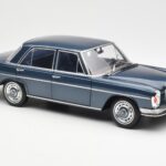 Mercedes 280 SE W108 Bleu Foncé Métallisé Norev 1:18 183534 - image 6 of 8