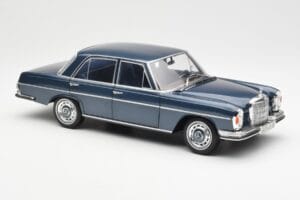 Mercedes 280 SE W108 Bleu Foncé Métallisé Norev 1:18 183534 Métal Moulé — image 6 sur 8