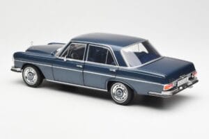 Mercedes 280 SE W108 Bleu Foncé Métallisé Norev 1:18 183534 Métal Moulé — image 7 sur 8