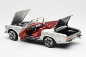 Mercedes 280 SL W113 Pagode Argent Schuco 1:18 450035000 Métal Moulé — image 5 sur 8