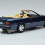Mercedes 300 CE-24 A124 Cabriolet Nautical Bleu Édition Limitée Norev 1:18 183879 Métal Moulé - image 3 of 7