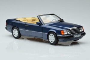 Mercedes 300 CE-24 A124 Cabriolet Nautical Bleu Édition Limitée Norev 1:18 183879 Métal Moulé — image 5 sur 7