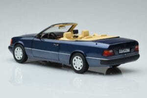 Mercedes 300 CE-24 A124 Cabriolet Nautical Bleu Édition Limitée Norev 1:18 183879 Métal Moulé — image 6 sur 7